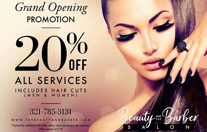 HAIR SALON GRAND OPENING PROMOTION!!