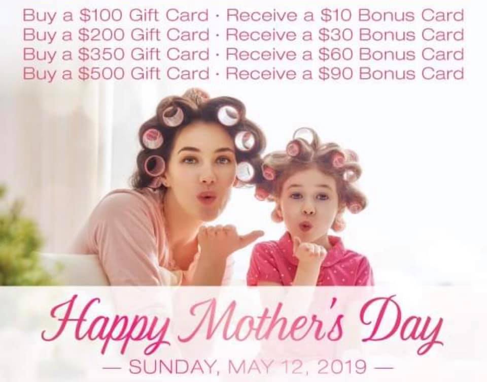 Promotion For Mother's Day 2019! :)