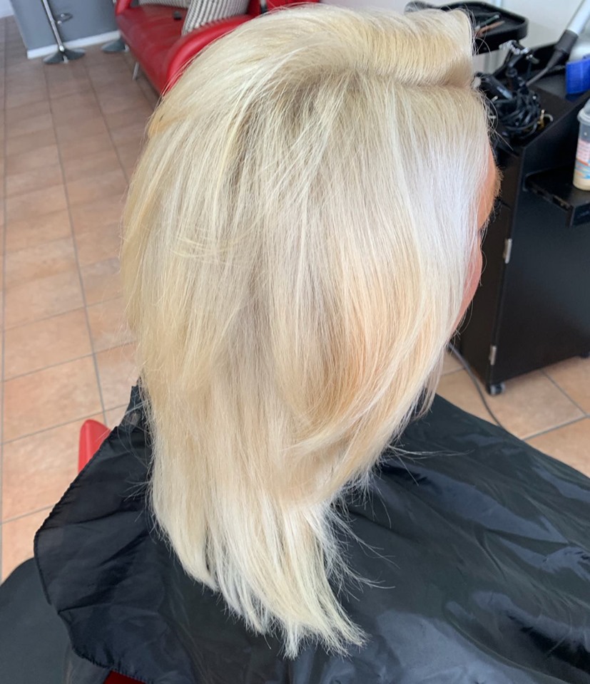 Cool Blonde Hair Color in Cocoa Beach hair salon