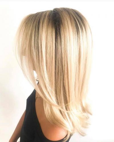 Beautiful Blond Hair Color and Haircut In Cocoa Beach